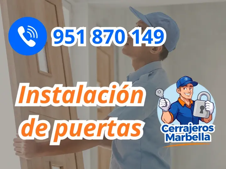 Instalación de puertas en Marbella