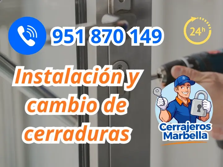 Instalación y cambio de cerraduras en Marbella